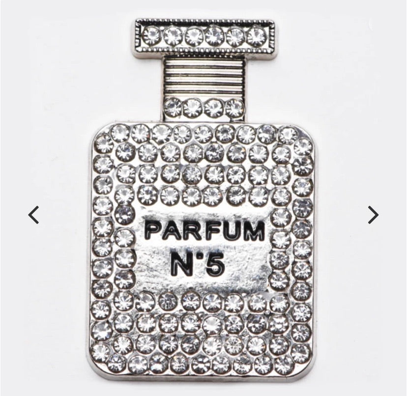 Crystal Parfum Bottle- b8199